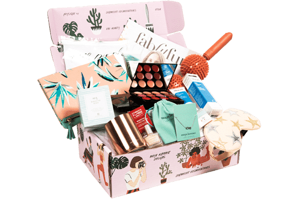 fabfitfun subscription box design use available space branding